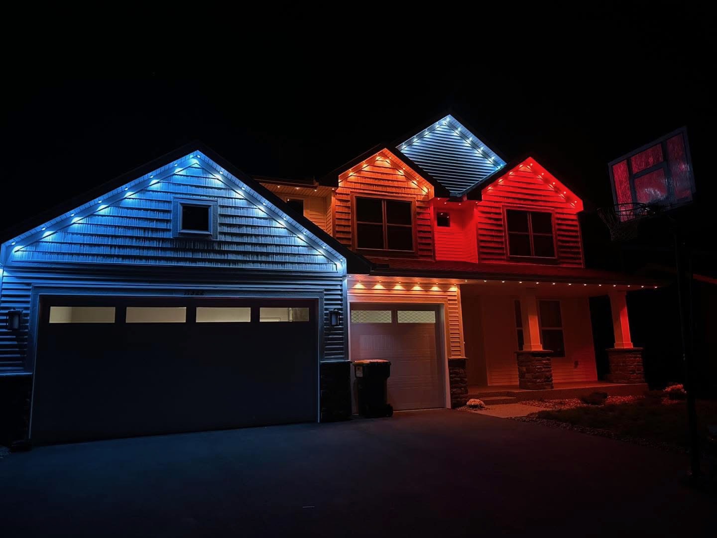 Permanent LED lighting installation in San Luis Obispo County, project 2